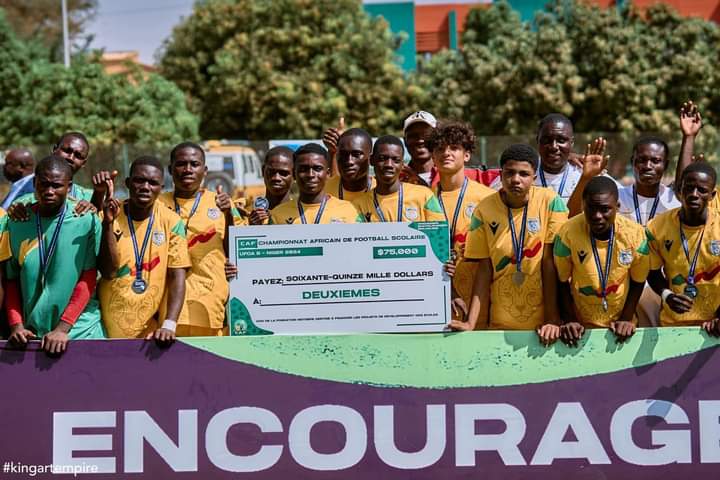 Tournoi UFOA-B Scolaires, Niamey 2024 : Les Guépards et les Amazones scolaires du Bénin vice-champions