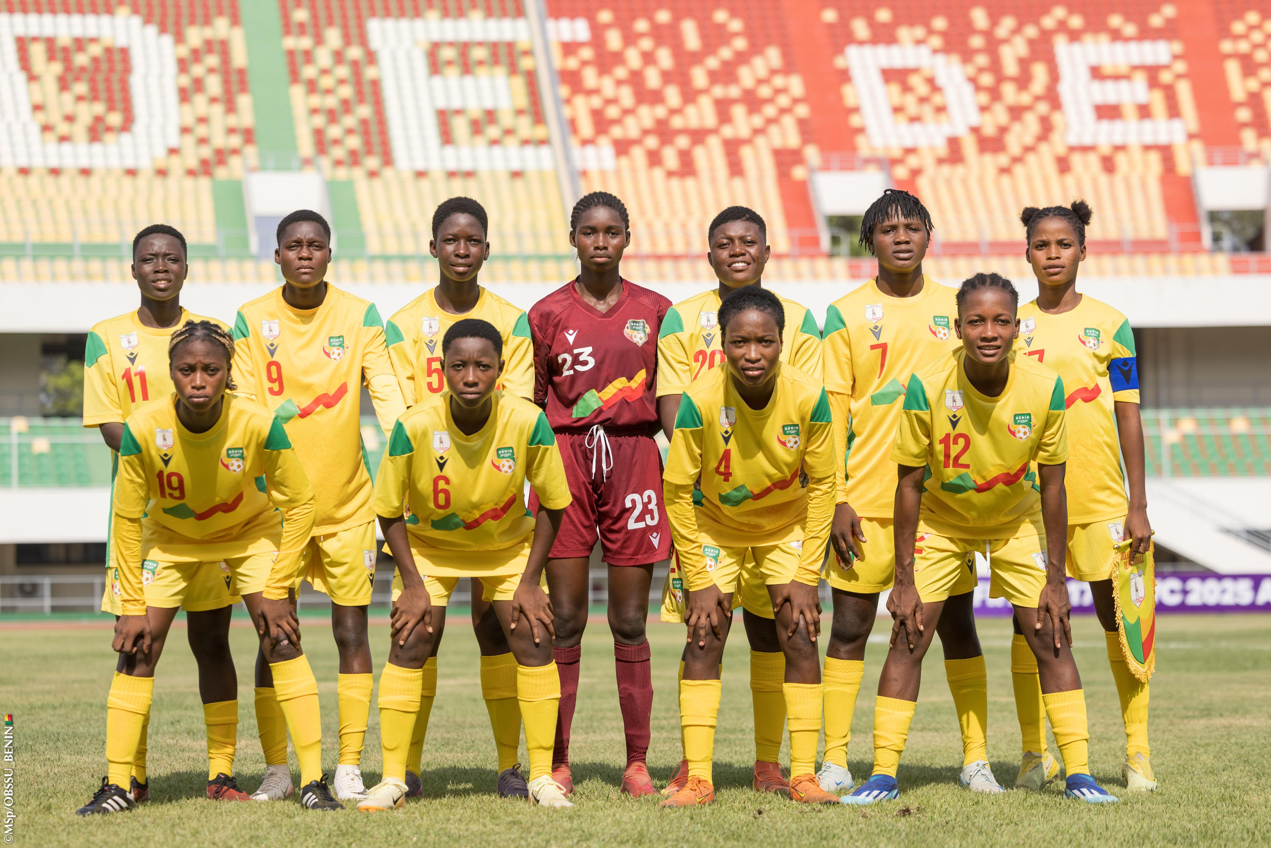 Éliminatoires du Mondial U17 féminin Maroc 2025 : Les Amazones prennent une option sérieuse