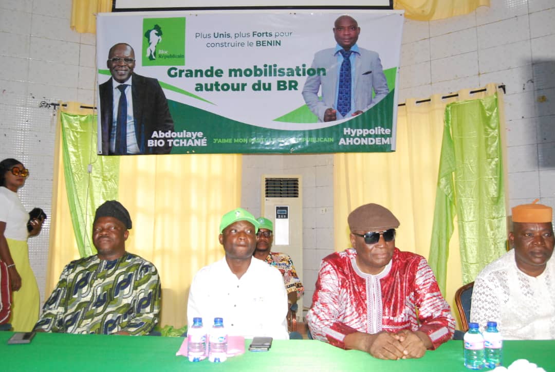 Grande mobilisation du Bloc Républicain dans la 6e circonscription électorale : Hyppolite Ahondémè fait le plein à Calavi