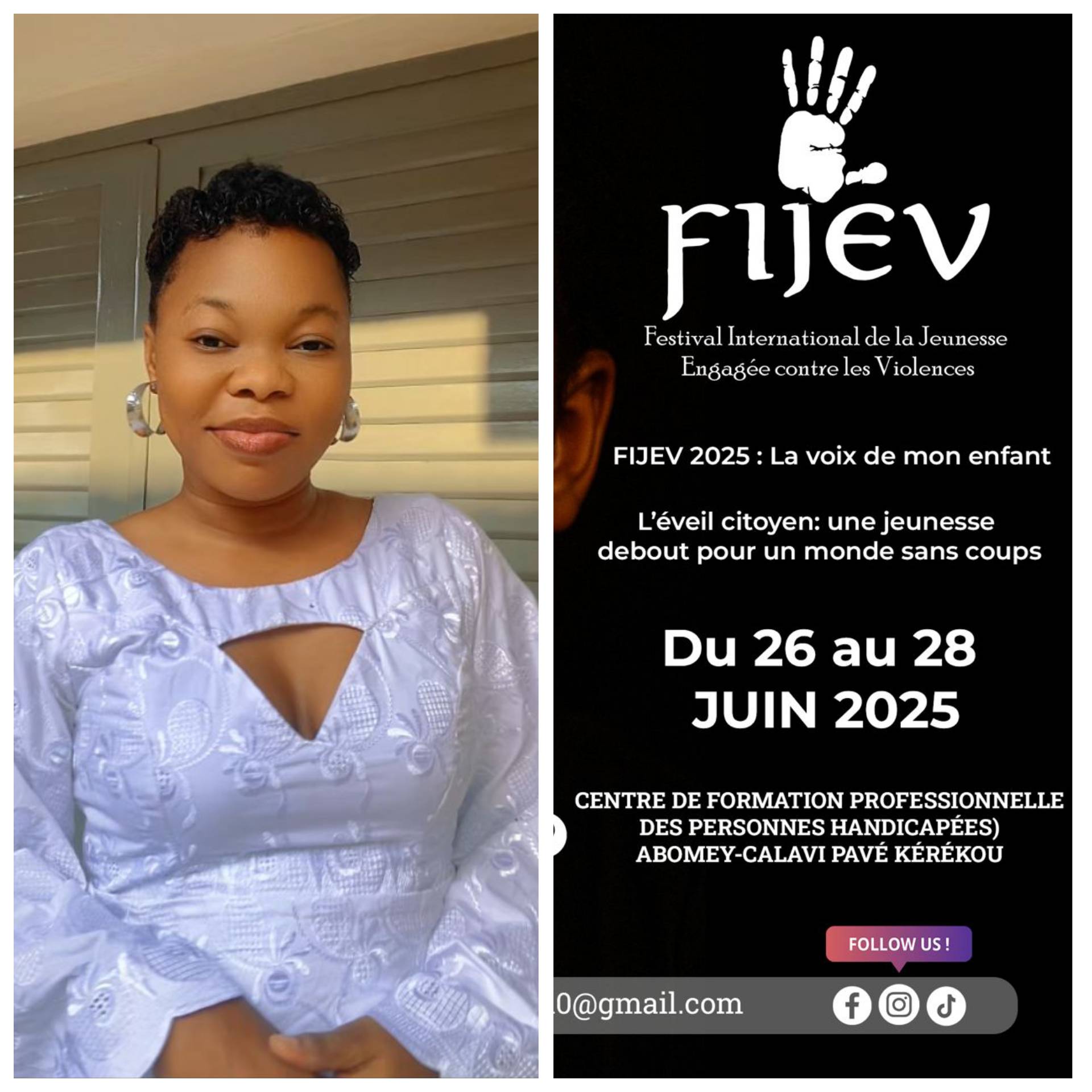 FIJEV 2025 : La jeunesse lève la voix contre les violences basées sur le genre