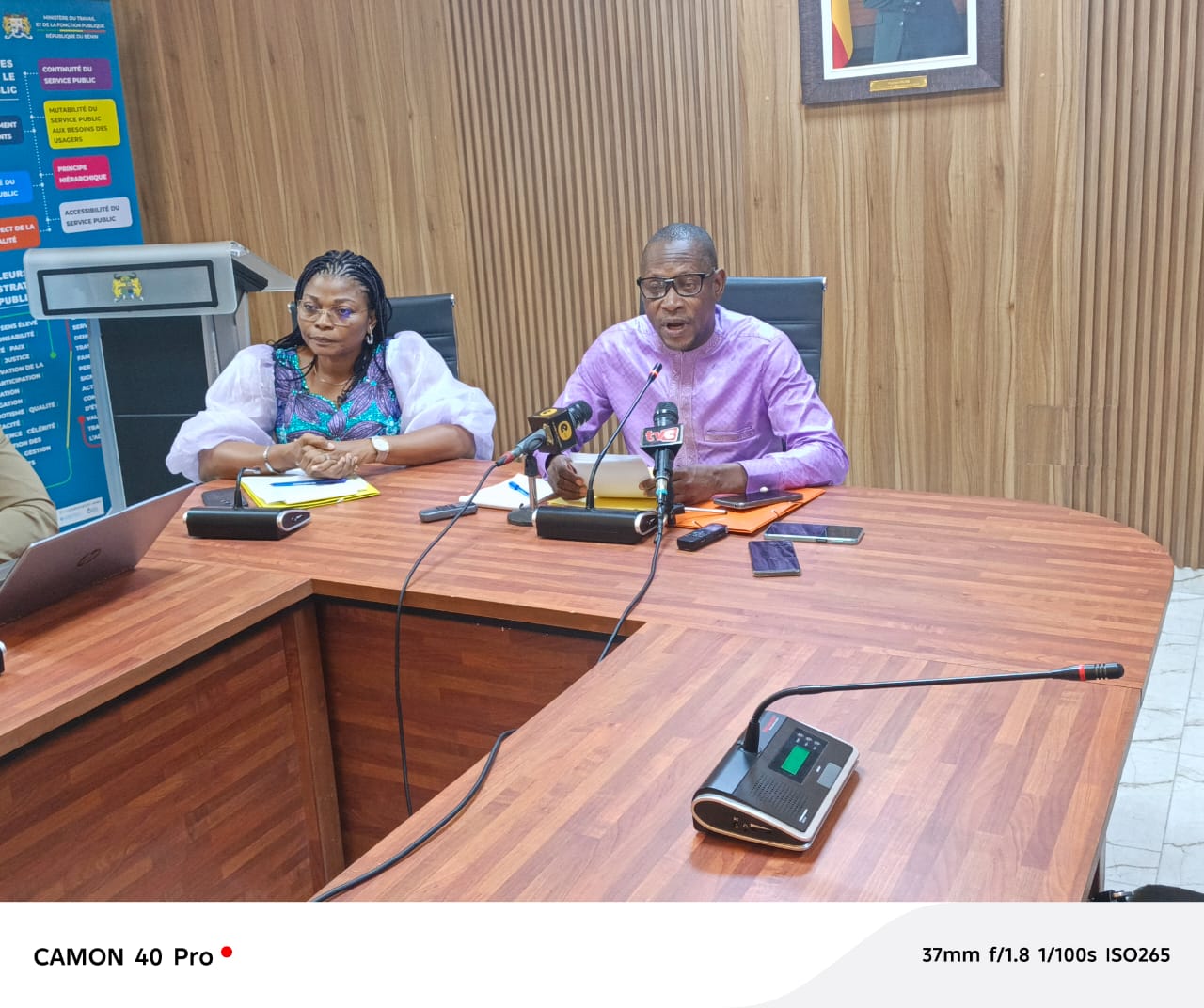 Première session ordinaire du CIP/PONADEC, 2025 : Emile Mèyissèhoué Gnonlonfoun donne le coup d’envoi des travaux
