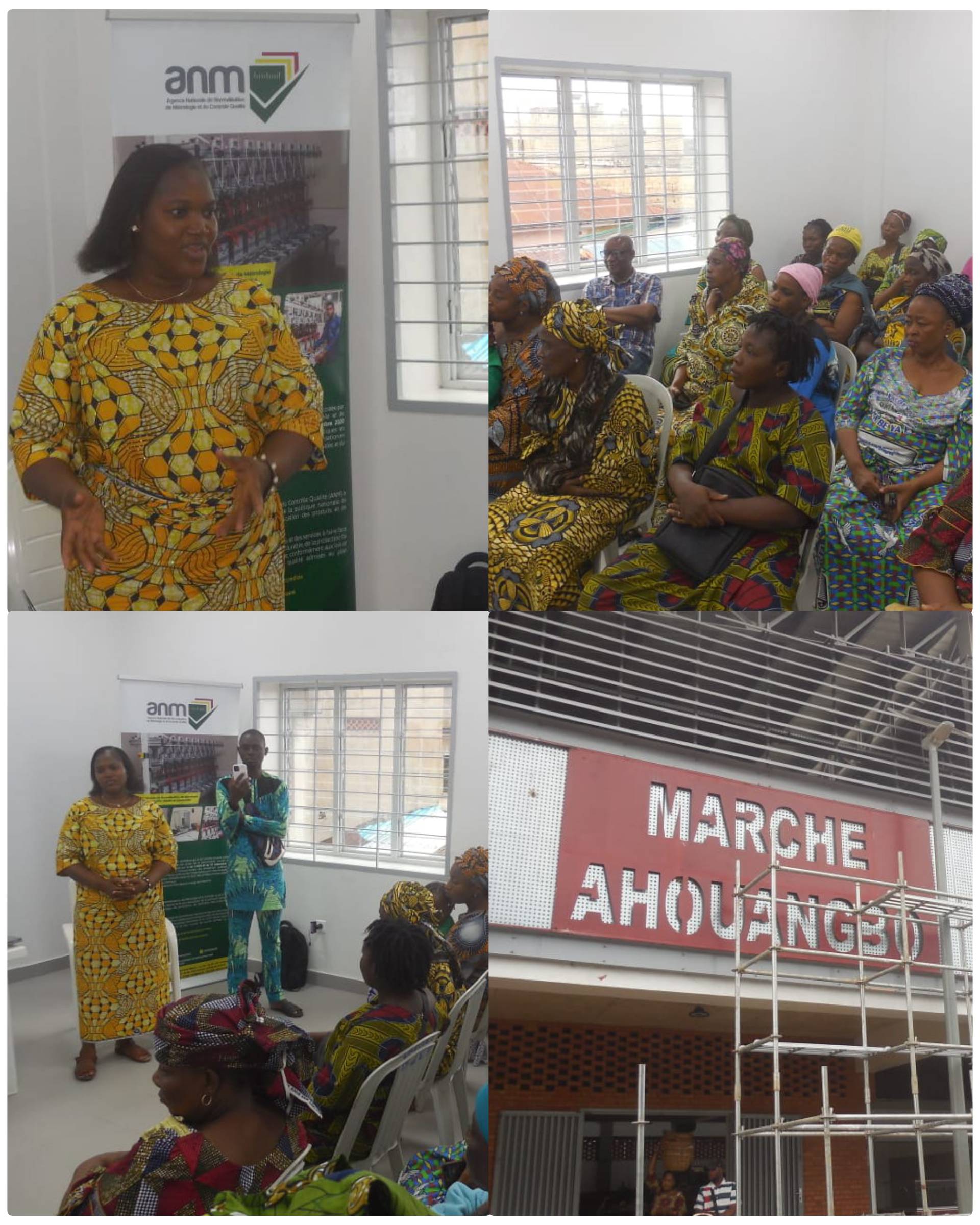 Utilisation des balances certifiées : l’ANM renforce la sensibilisation des commerçants à Porto-Novo et Natitingou