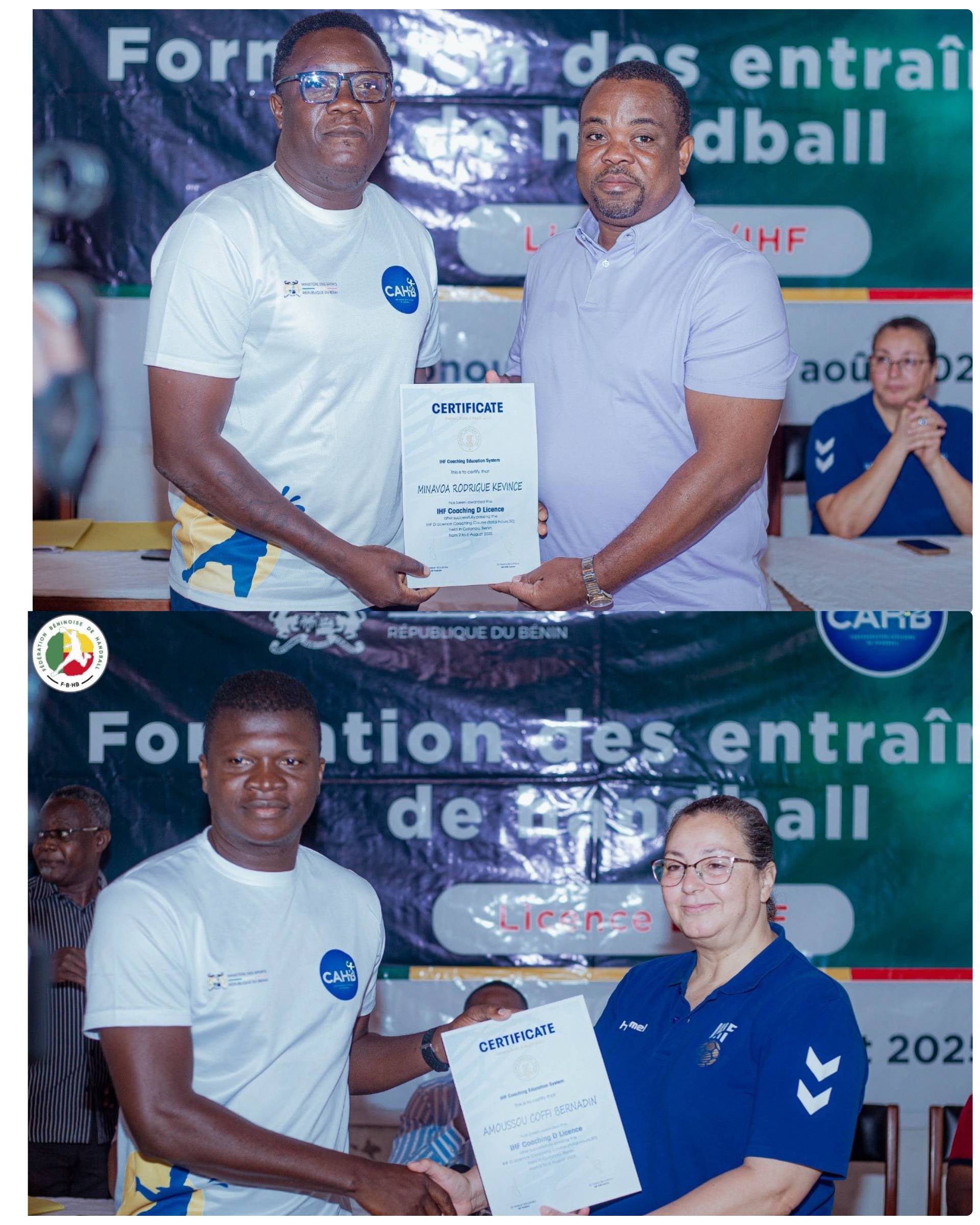 Handball – Formation : Le Bénin mise sur l’excellence avec la Licence D/IHF