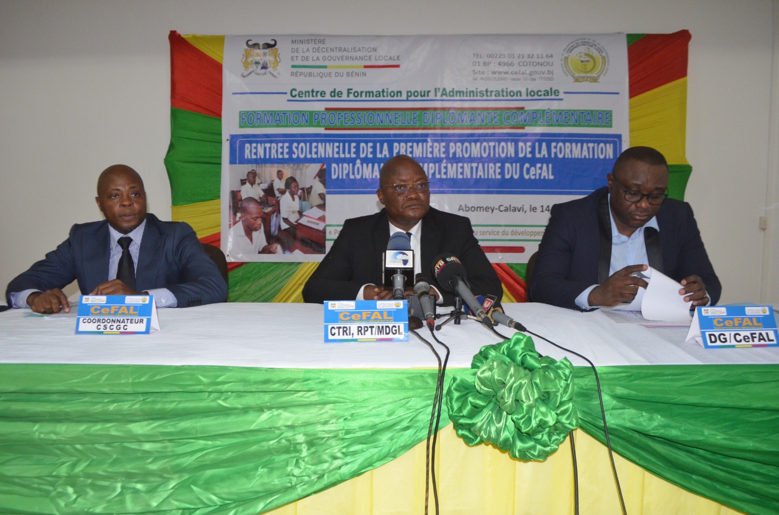 Rentrée solennelle au CeFAL : les agents communaux renouent avec la formation diplômante