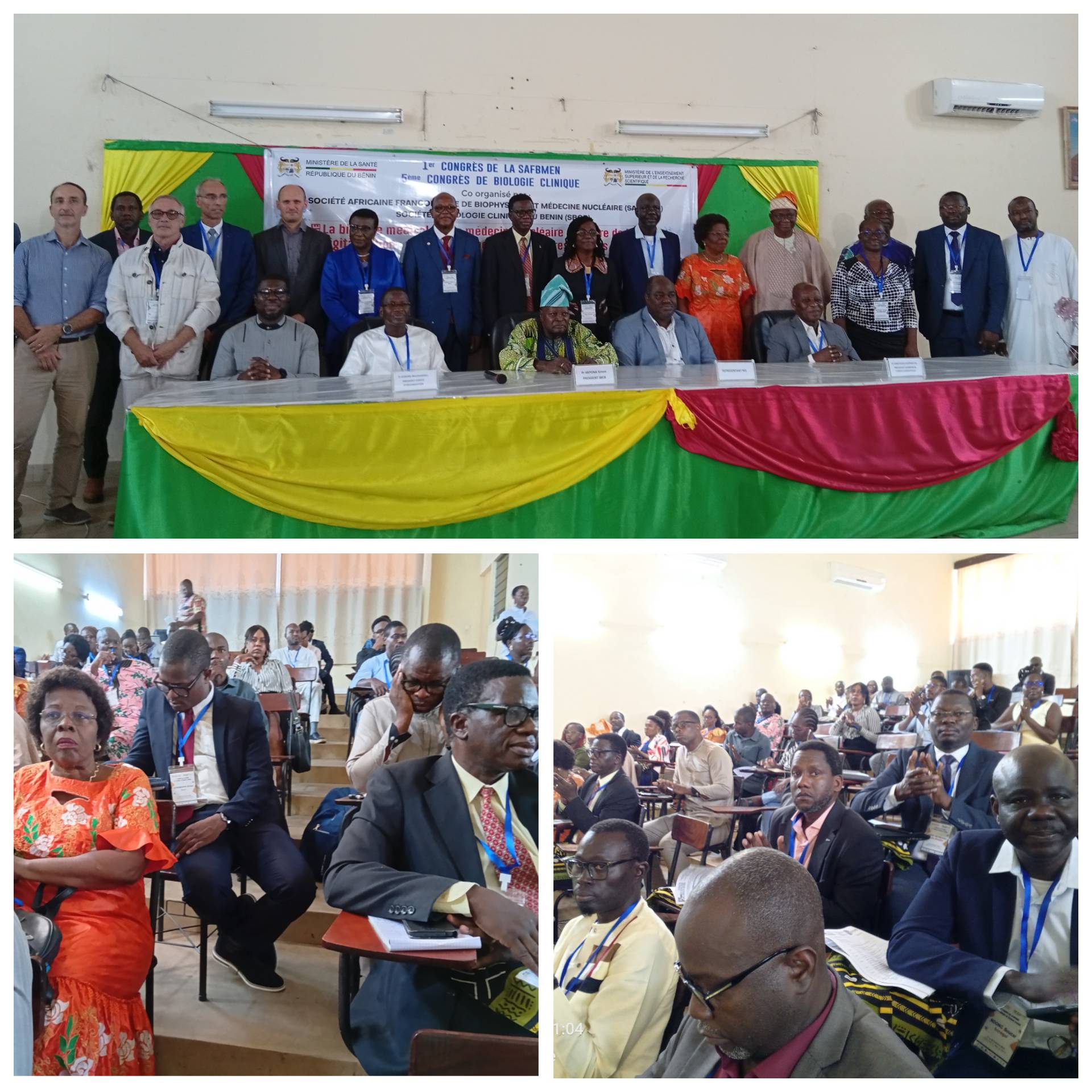 Congrès conjoint SAFBMEN–SBCB à Cotonou : la biologie médicale et la médecine nucléaire à l’ère du numérique
