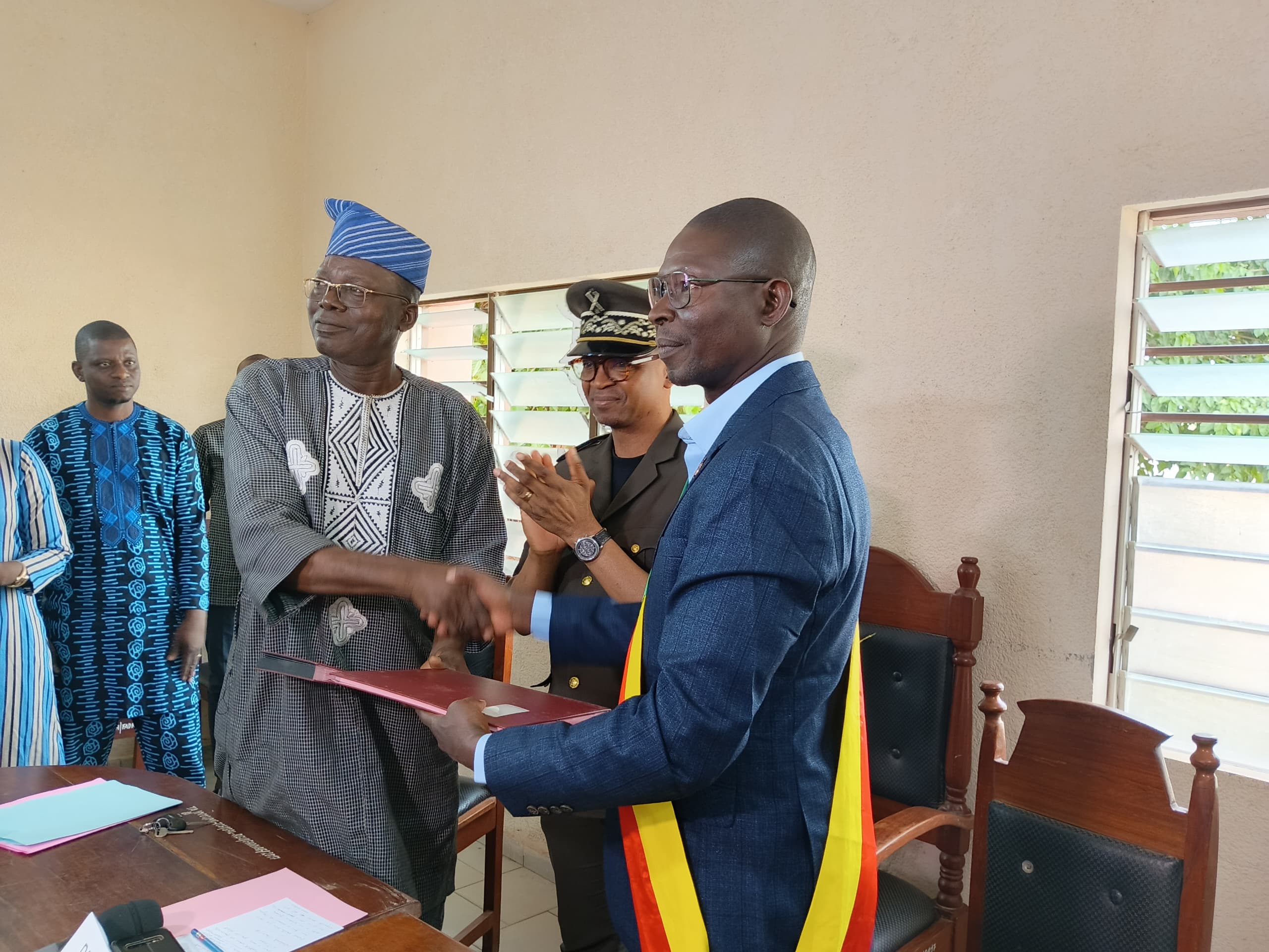 Mairie de Tchaourou : Rafiou OWOTCHE officiellement installé pour sept ans