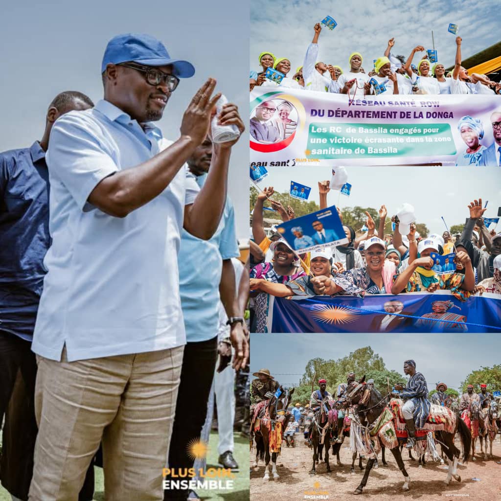 Campagne électorale : la vague bleue s’empare de Djougou et Bassila