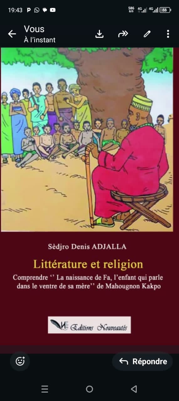 Comprendre "la naissance du fâ, l'enfant qui parle dans le ventre de sa mère" de Mahougnon Kakpo