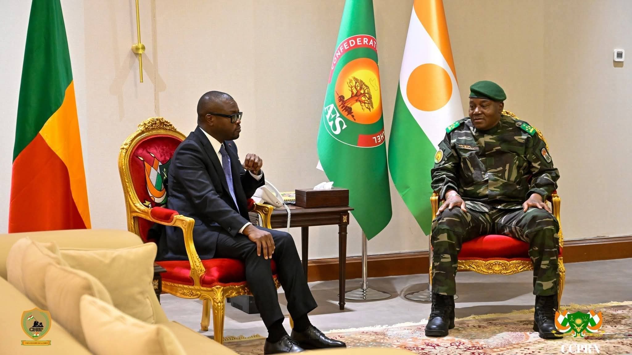 Niamey et Cotonou renouent le dialogue : Romuald WADAGNI reçu en tête-à-tête par le Président TIANI