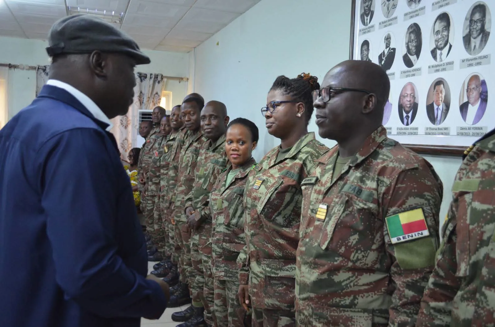 Défense nationale : Gildas Agonkan prône l'unité et l'excellence au sein des troupes.
