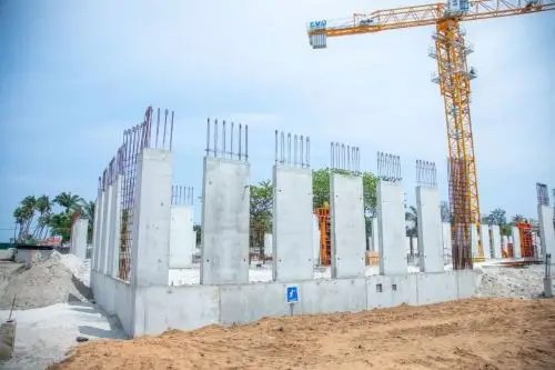Nouveau siège de la mairie de Cotonou: le chantier franchit le cap des 45 %, la modernisation se dessine
